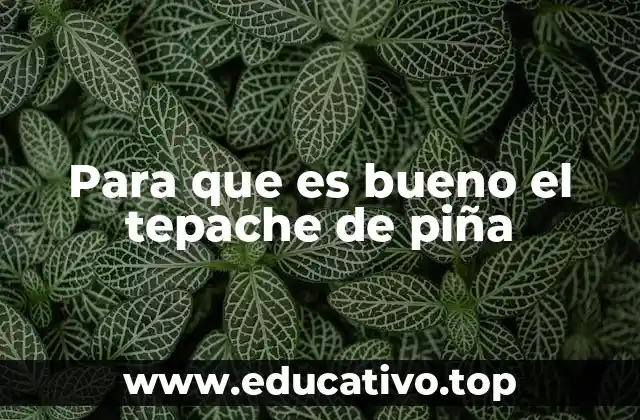 El tepache de piña como aliado en la salud general