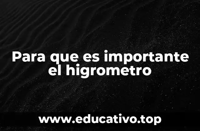 La importancia de monitorear la humedad ambiental