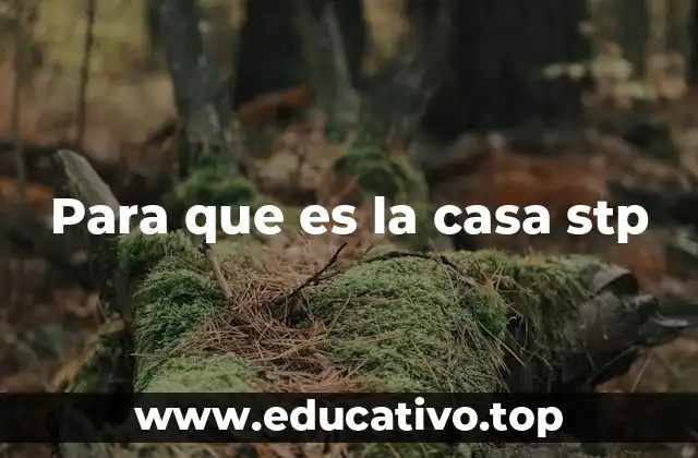 Para que es la casa stp