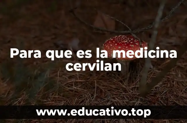 Para que es la medicina cervilan