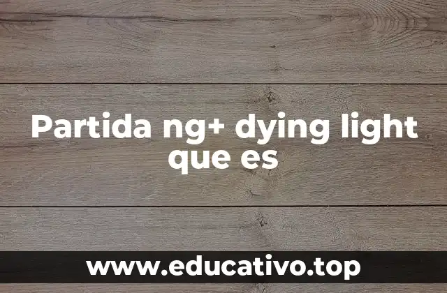 Partida ng+ dying light que es