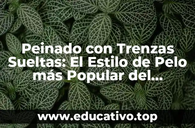 Peinado con Trenzas Sueltas: El Estilo de Pelo más Popular del Momento