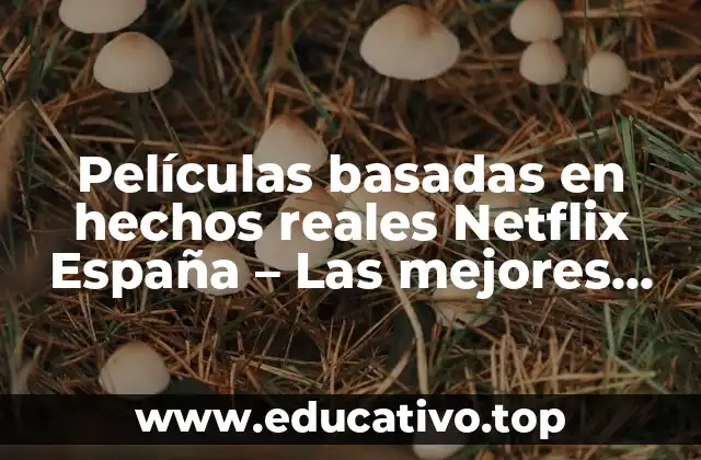 Películas basadas en hechos reales Netflix España – Las mejores opciones