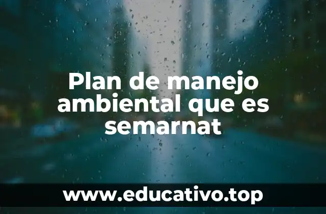 Cómo se integra el plan de manejo ambiental en el marco legal nacional