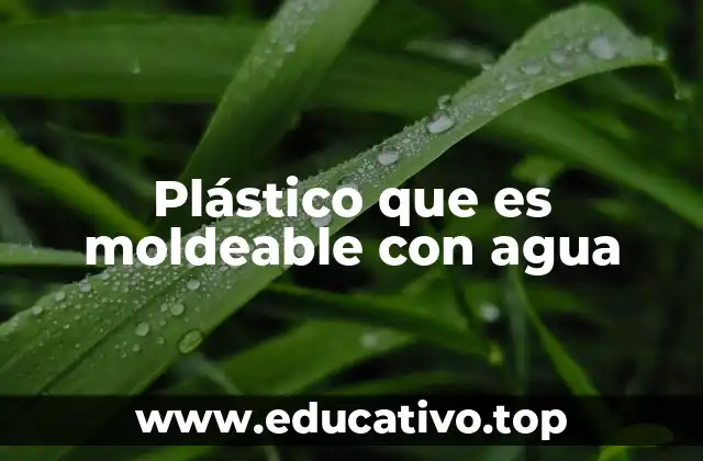 Características del plástico moldeable