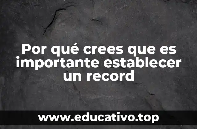 La importancia de tener metas altas como forma de progreso