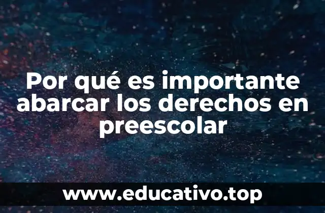 Cómo el preescolar puede ser el primer paso hacia una sociedad más justa