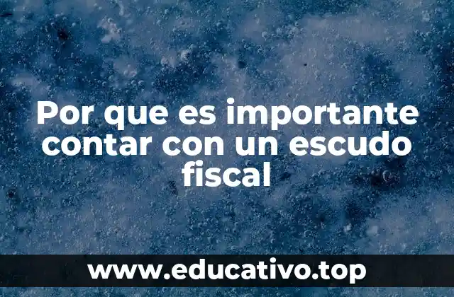 Por que es importante contar con un escudo fiscal