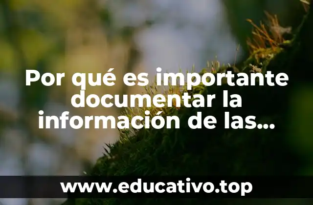 Por qué es importante documentar la información de las comunidades