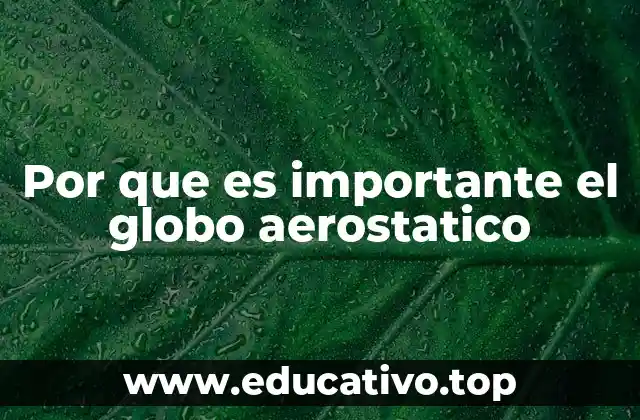 El impacto del globo aerostático en la historia de la aviación