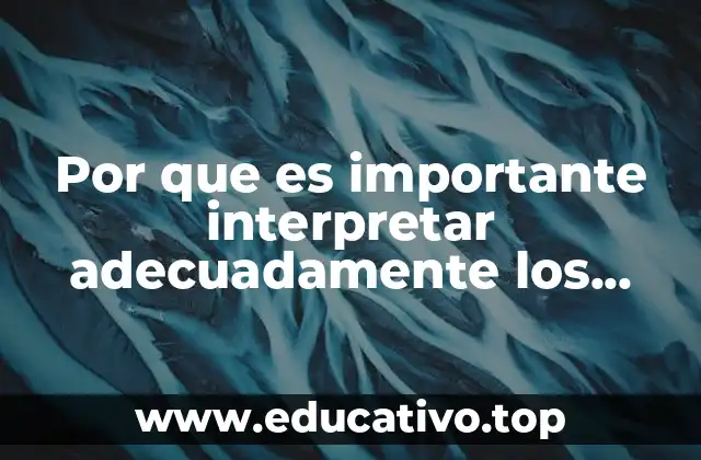 Por que es importante interpretar adecuadamente los instrumentos de evaluación