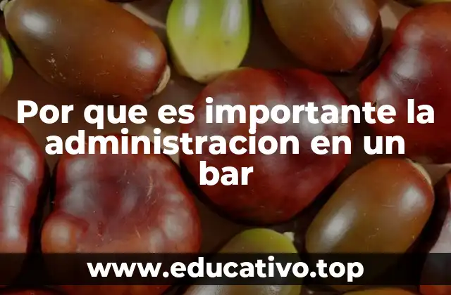 La importancia de la organización detrás de un buen servicio en el bar