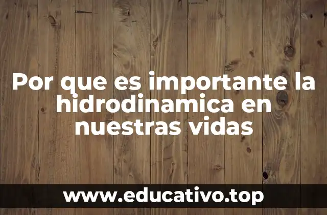 La influencia de la hidrodinámica en el desarrollo tecnológico