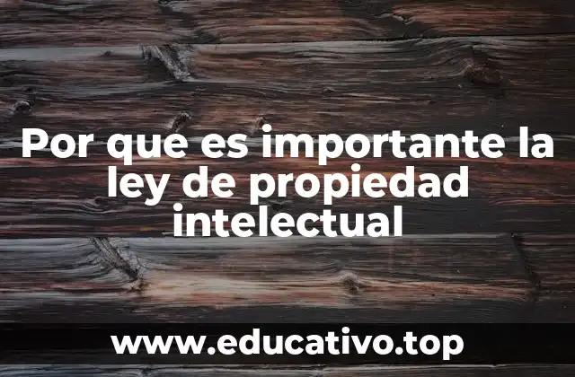 El impacto de la propiedad intelectual en la economía global