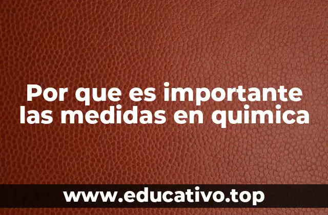 La base cuantitativa de la ciencia química