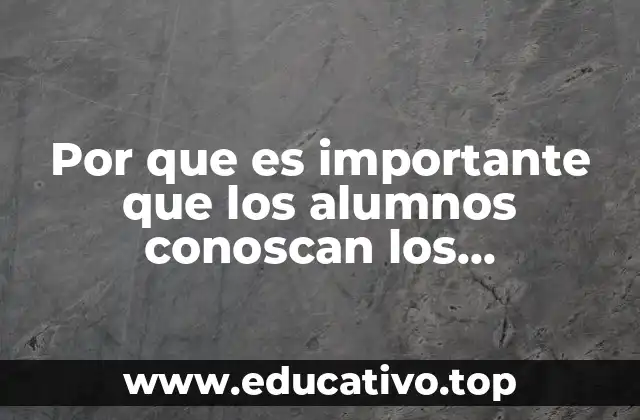 Por que es importante que los alumnos conoscan los calendarios