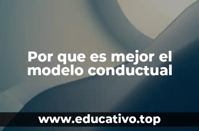 Cómo se diferencia el modelo conductual de otros enfoques psicológicos