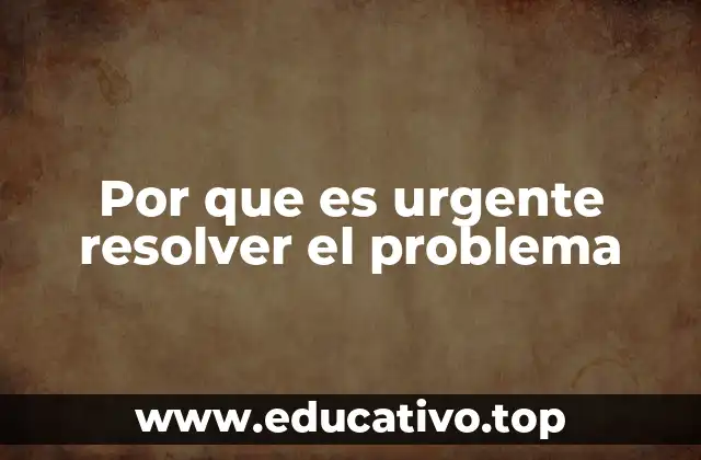 La importancia de la acción inmediata ante desafíos críticos