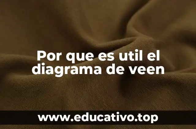 Por que es util el diagrama de veen