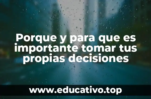 El poder de elegir en un mundo lleno de influencias externas
