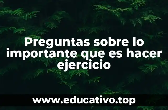 La conexión entre el ejercicio y la salud integral