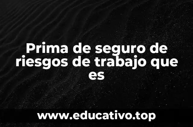 Importancia del seguro de riesgos laborales en el entorno empresarial