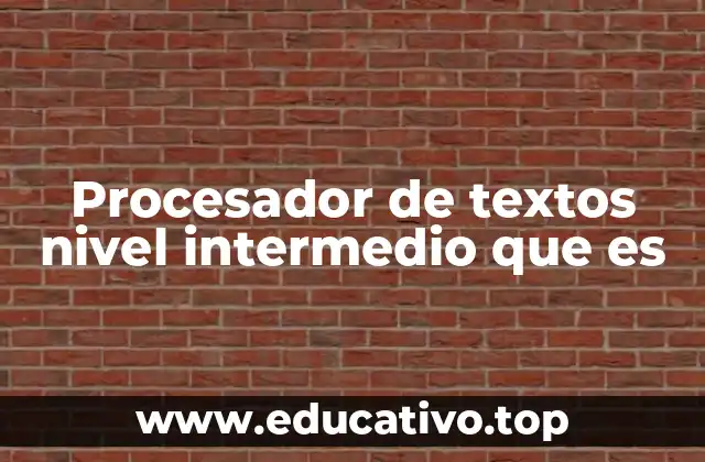 Cómo mejorar tus habilidades en un procesador de textos