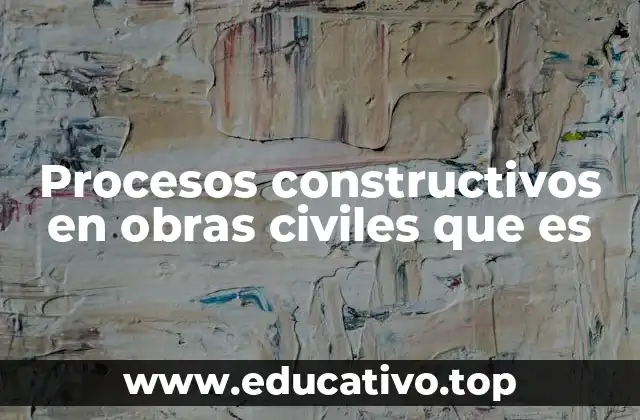 La base técnica de la ejecución de infraestructuras