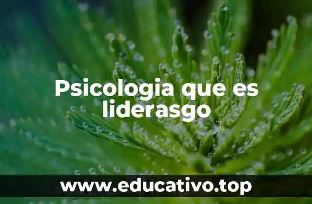 La importancia del liderazgo en el desarrollo humano