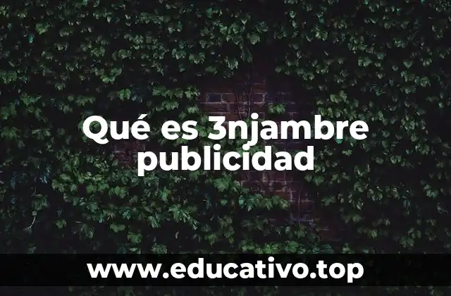 Qué es 3njambre publicidad