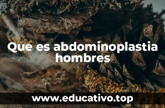 Que es abdominoplastia hombres