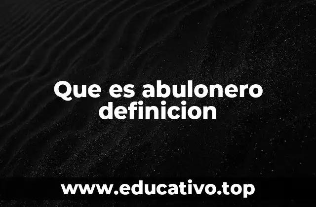 El oficio del abulonero en el contexto artesanal