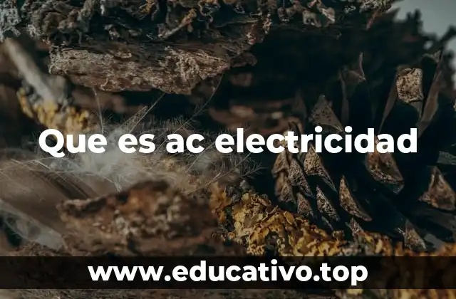 La importancia de la corriente alterna en la vida moderna