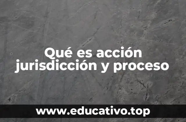 La relación entre la jurisdicción y el proceso