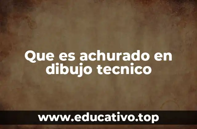 Que es achurado en dibujo tecnico
