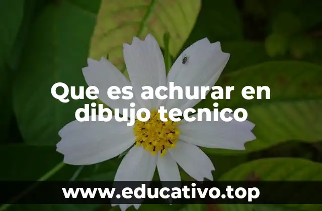 Que es achurar en dibujo tecnico