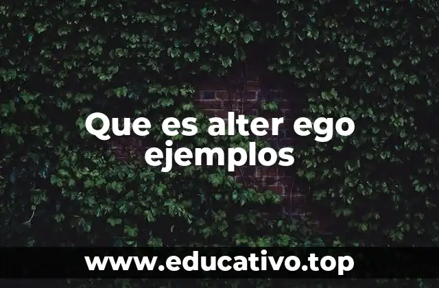 El alter ego como reflejo de la identidad humana