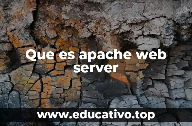 Que es apache web server