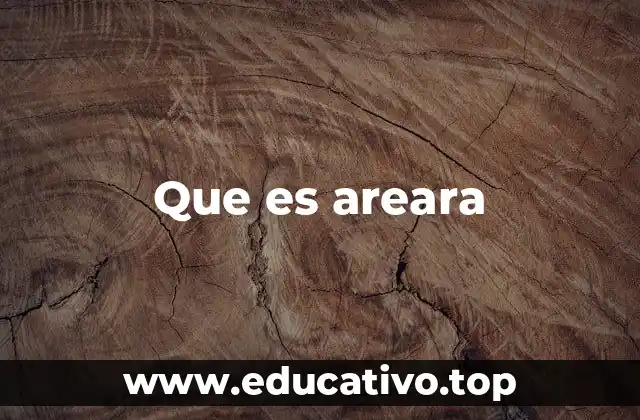 Que es areara