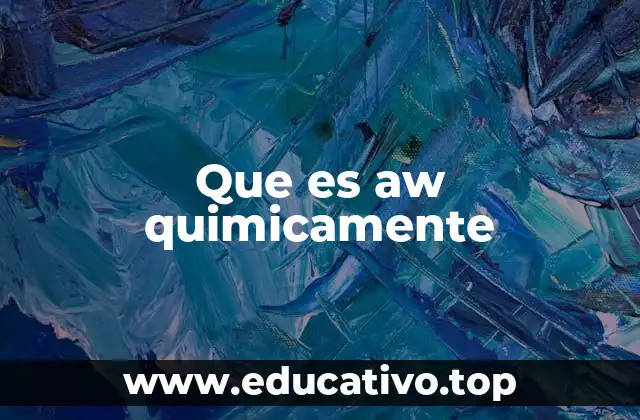 La importancia del aw en la conservación de alimentos