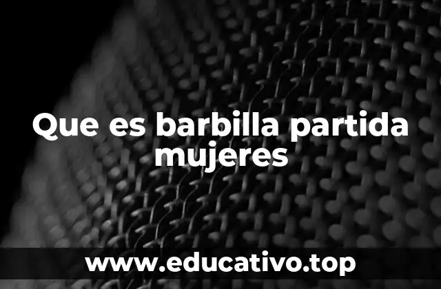 Que es barbilla partida mujeres