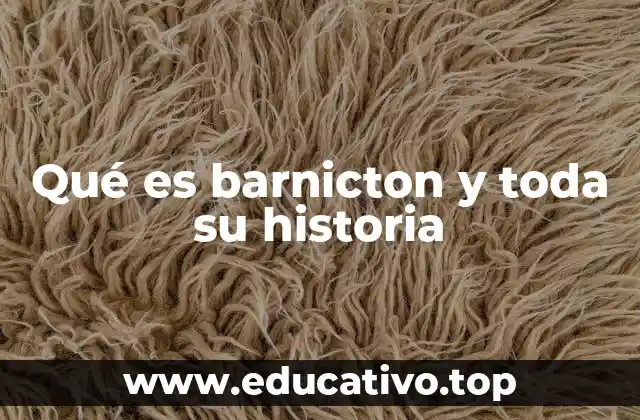 Qué es barnicton y toda su historia