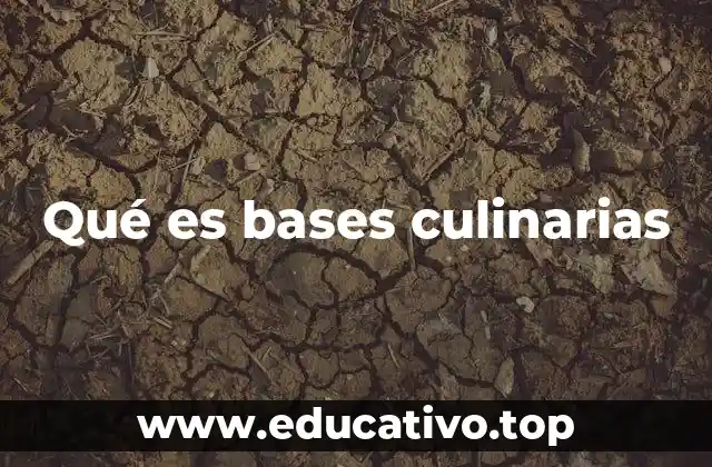 El origen y evolución de las bases culinarias