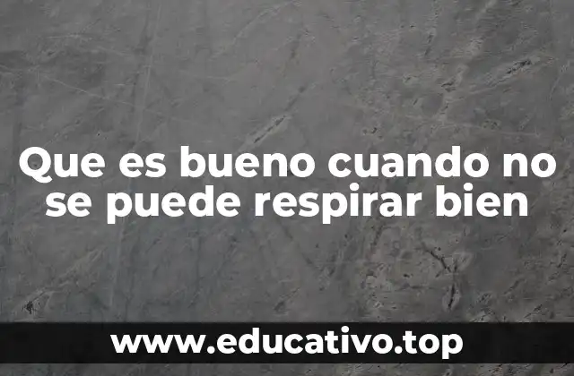 Cómo reconocer los síntomas que acompañan la dificultad respiratoria
