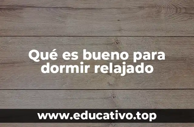 Cómo crear un entorno propicio para el descanso