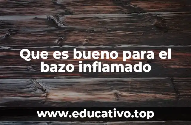 Que es bueno para el bazo inflamado