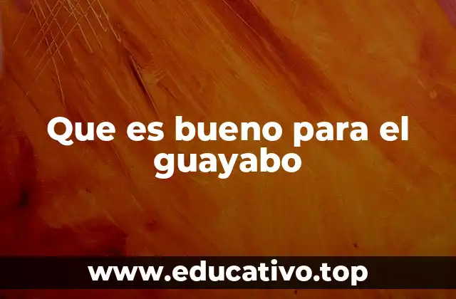 Que es bueno para el guayabo