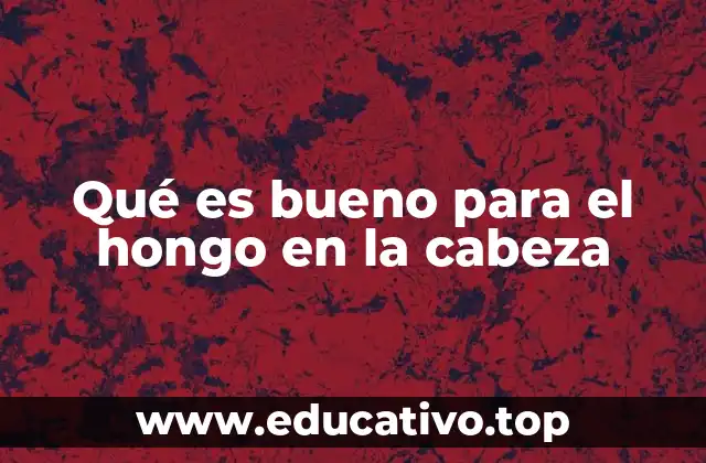 Qué es bueno para el hongo en la cabeza