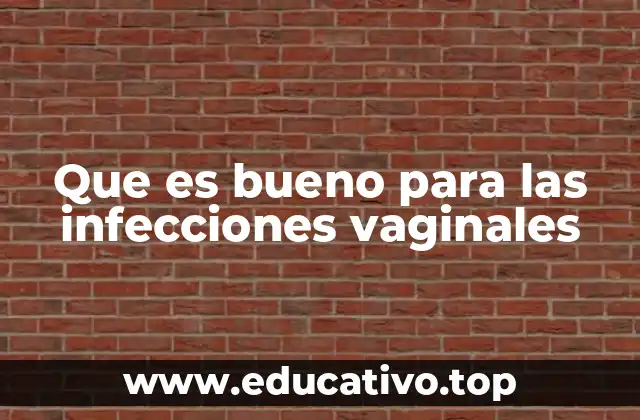 Que es bueno para las infecciones vaginales