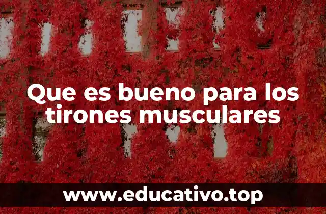 Cómo cuidar los músculos después de un tirón